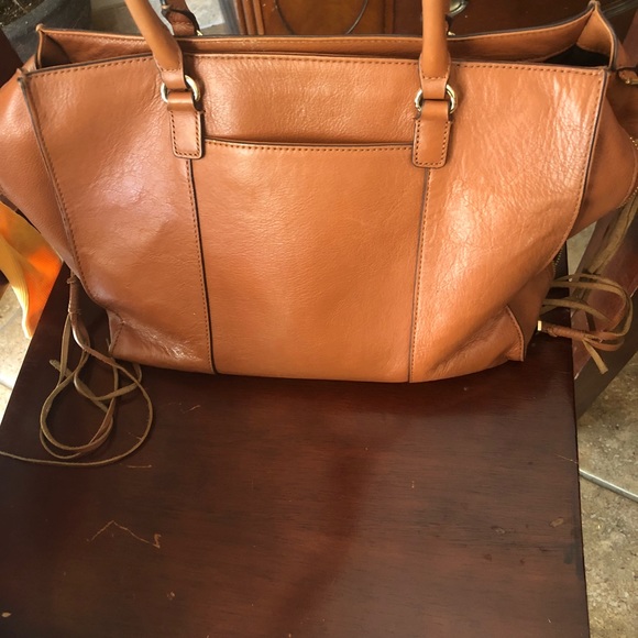 Rebecca Minkoff Tan Leather Satchel - Picture 2 of 5